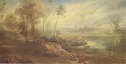 Peter Paul Rubens Landscape with a Bird-Catcher (mk05) oil painting on canvas